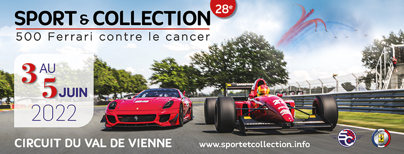 Sport et Collection Affiche 500 ferrari contre le cancer on y sera Anna Lisa Collection
